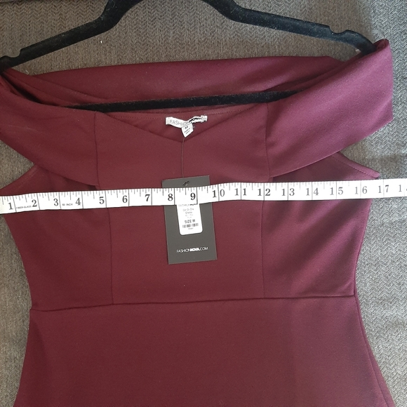 Fashion Nova Plum Do or Die dress size M - Picture 5 of 7